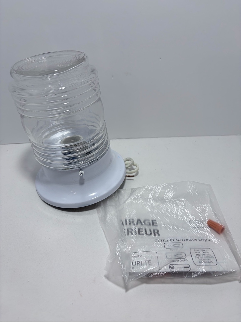 Clear Glass Outdoor Lantern — Classic Exterior Lighting NEW